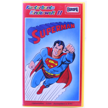Superman VHS Europa Kunterbunte Kinderwelt 11 | Vintage Fleischer | hoppla-stuff.de